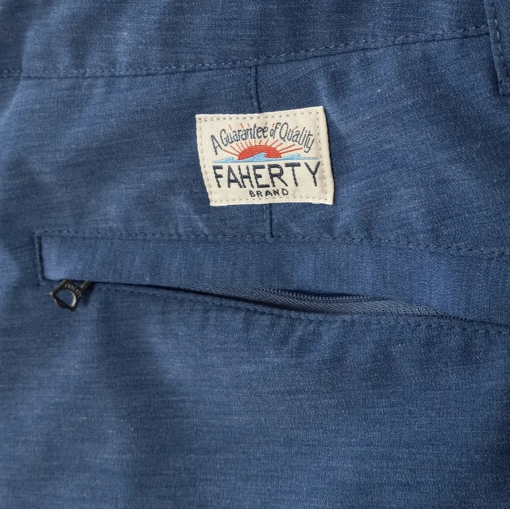 Faherty Blue Men’s Stretch Shorts